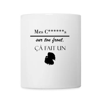 dindon humour - Mug blanc - blanc - Devant