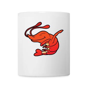 Dabbing Dab Dancing shrimp - Mug - white - Front
