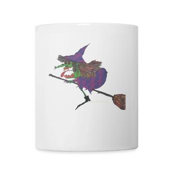 Witch yellow tooth - Mug - white - Front