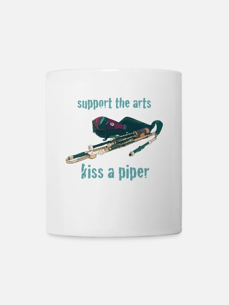 uilleann pipes - Mug - white