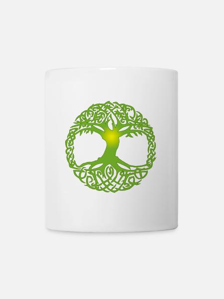 Celtic tree - Mug - white