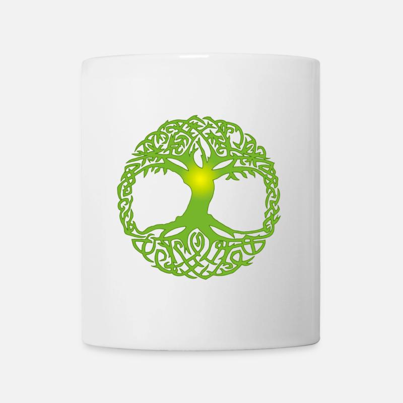Arbre celtique - Mug blanc - blanc