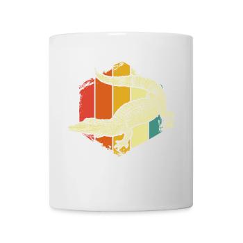 crocodile - Mug - white - Front