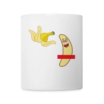 NAKED BANANA! - Tasse - Weiß - Vorne
