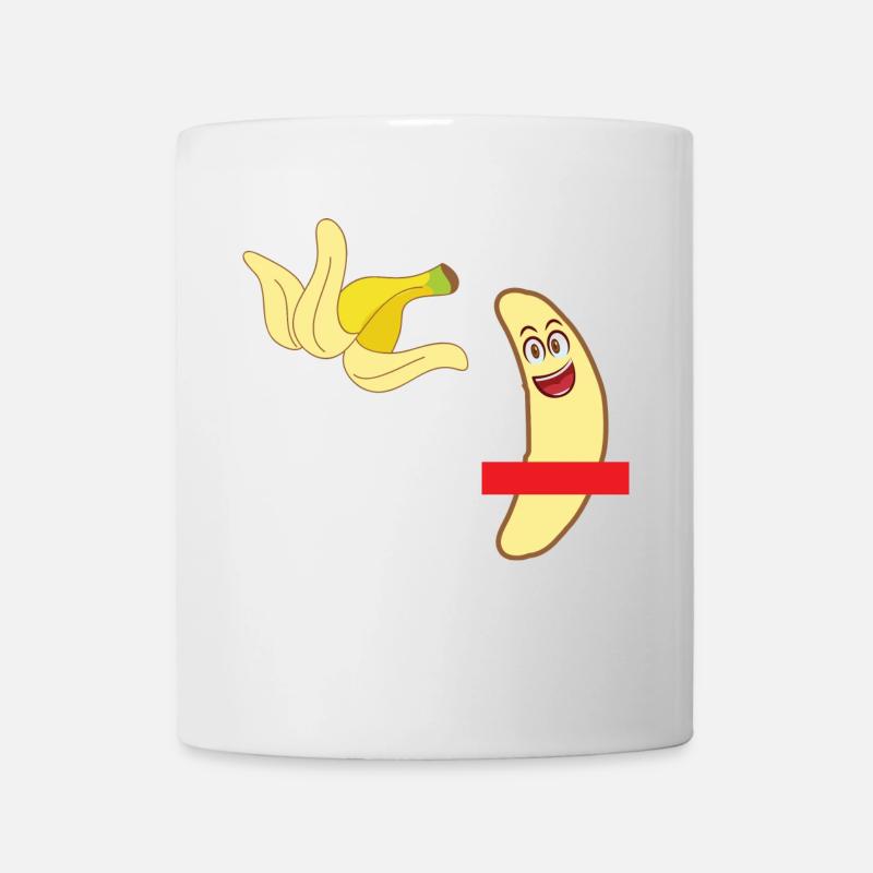 NAKED BANANA! - Mug - white