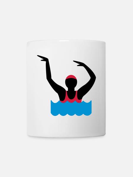 aquagym - Mug blanc - blanc
