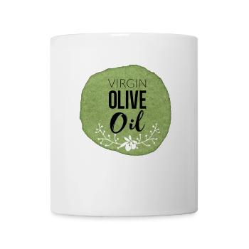 Olive Geschenk - Tasse - Weiß - Vorne