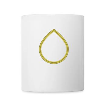 Drop of rain water - Mug - white - Front