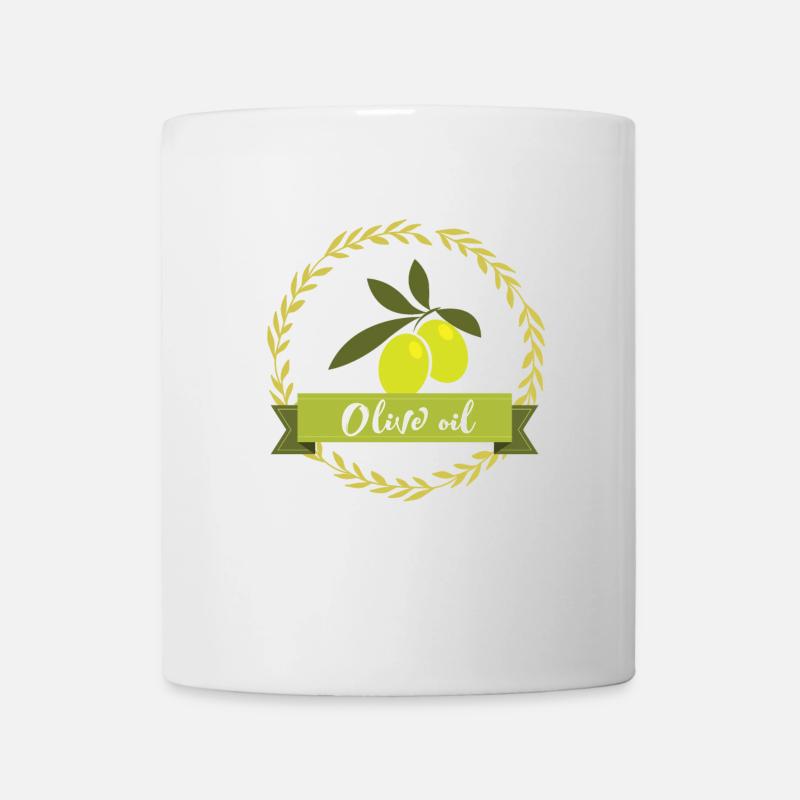 Olive business gift - Mug - white
