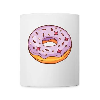 Donuts Confiserie Cookie Törtchen Kuchen Torten - Tasse - Weiß - Vorne