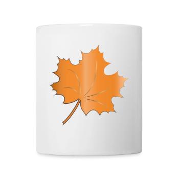 Herbst - Tasse - Weiß - Vorne