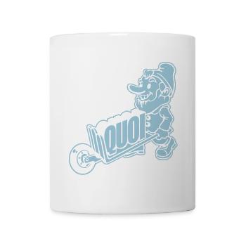 Zwerg tragen, was - Tasse - Weiß - Vorne