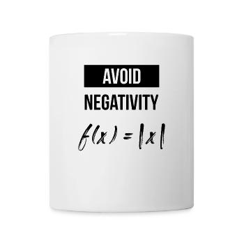 Avoid Negativity - Tasse - Weiß - Vorne