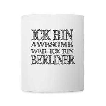 Berlin saying Berlin capital gift - Mug - white - Front