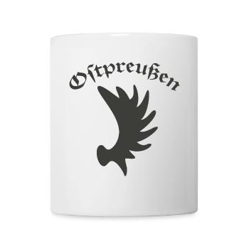 Alte Heimat Ostpreussen Elchschaufel Symbol 1 - Mug - white - Front