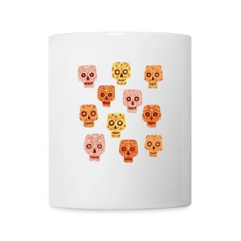 Dia de los Muertos Skull - Mug - white - Front