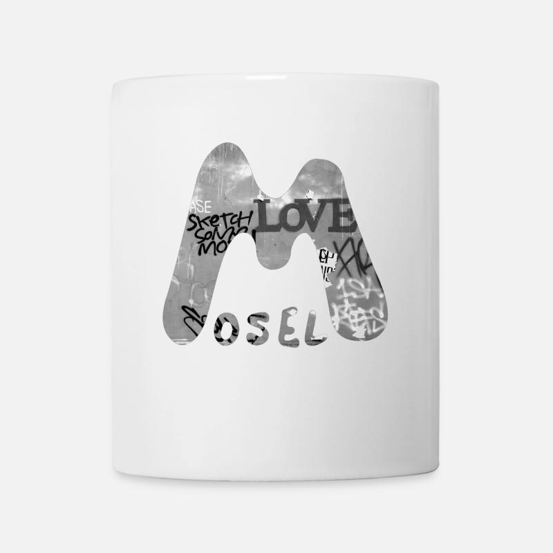 Mosel Liebe - Tasse - Weiß