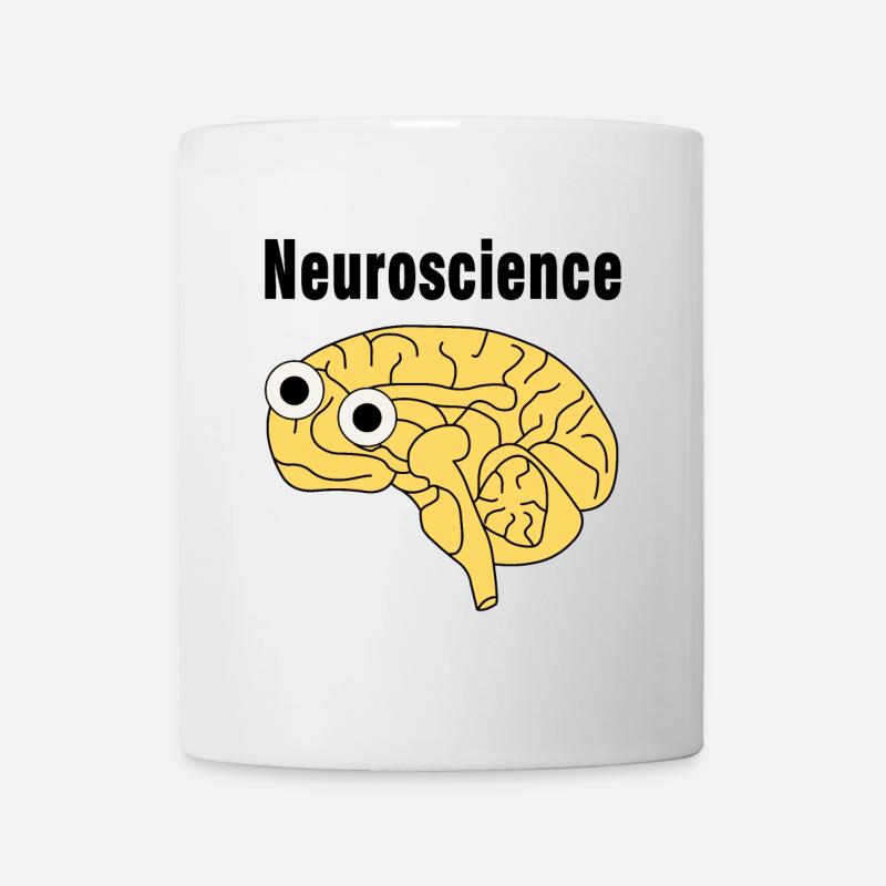 Neurowissenschaften Gehirn - Tasse - Weiß
