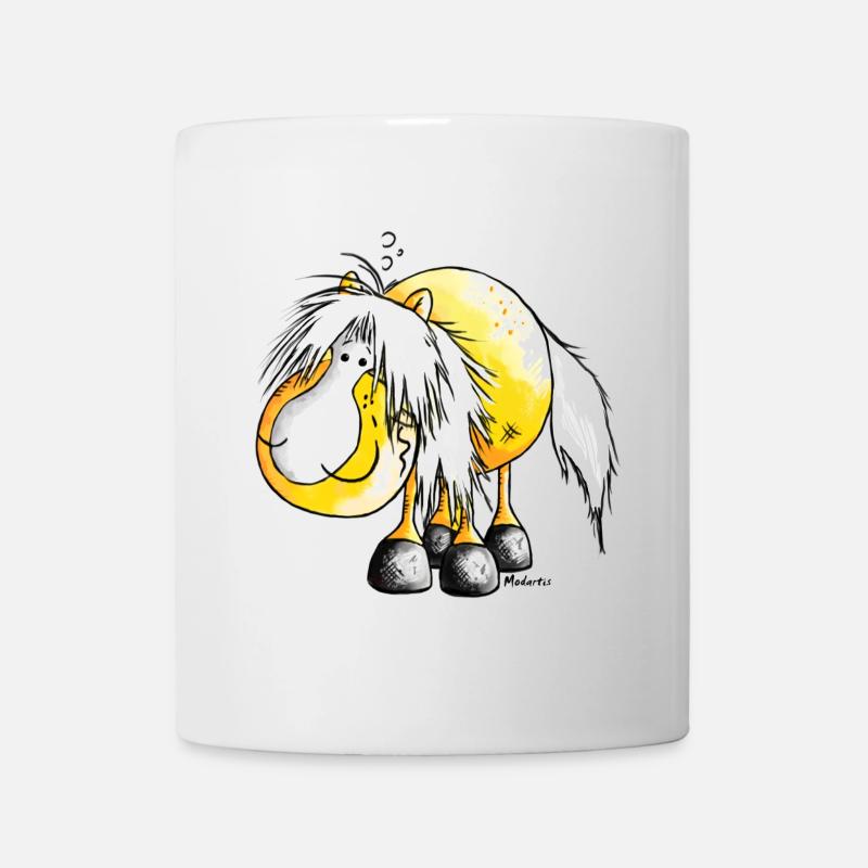 Haflinger - Avelignese - Horse - T-Shirt design - Mug - white