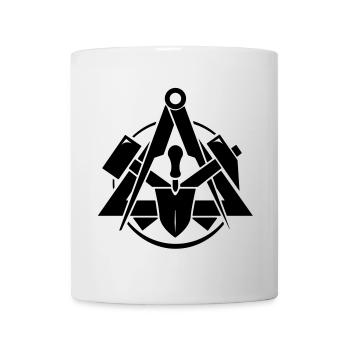 Maurer Logo - Mug blanc - blanc - Devant