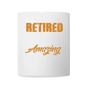 Retired Soliders Make Amazing Grandpas Shirt - Mug - white - Front