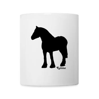 rappe-kaltblut - Tasse - Weiß - Vorne