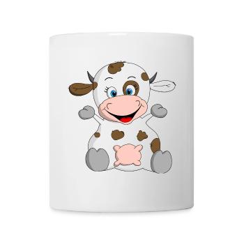 bonne vache dit moo - Mug blanc - blanc - Devant