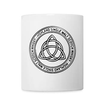 Highland Scotch Whisky - Whiskey Design - Tasse - Weiß - Vorne