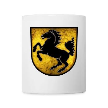 Stuttgart - Armoiries de Stuttgart - Mug blanc - blanc - Devant