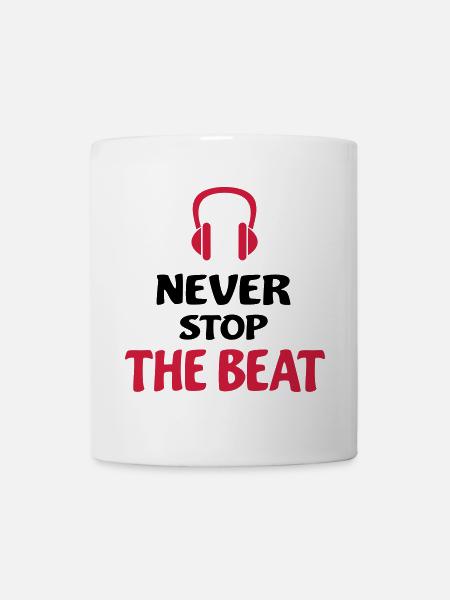 dj - Mug blanc - blanc
