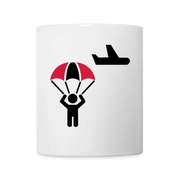 parachutist - Mug - white - Front