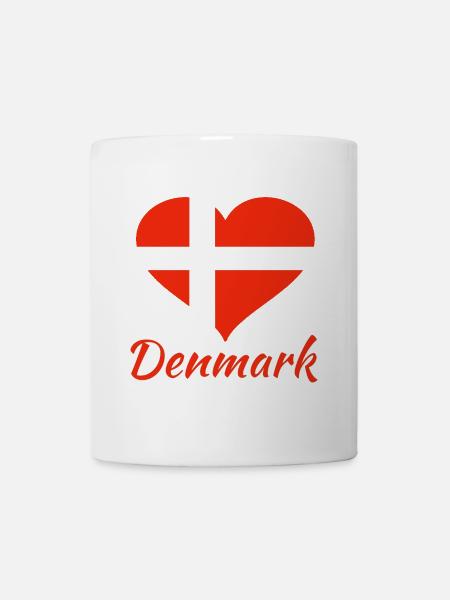 Denmark - Tasse - Weiß