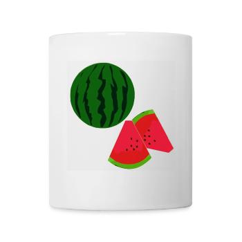 Melonen, Früchtedesigns, Sommerliche kleidung - Tasse - Weiß - Vorne
