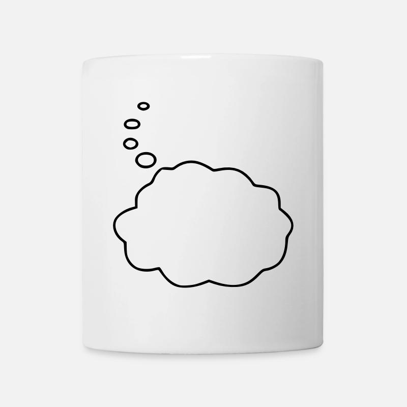Speech Bubble / Sprechblase - Tasse - Weiß