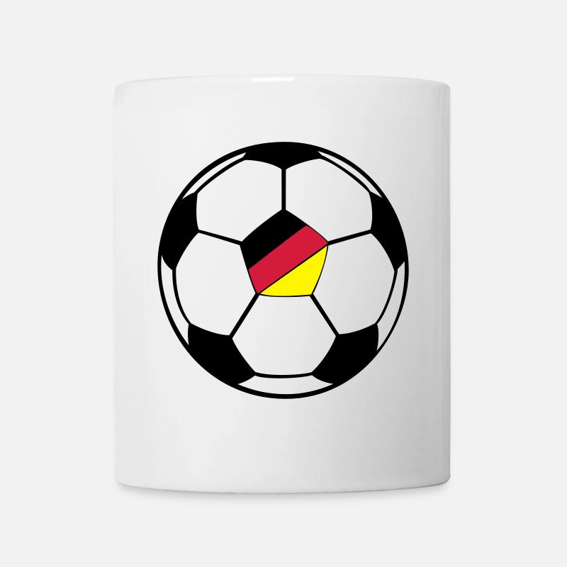 fussball deutschland - Tasse - Weiß