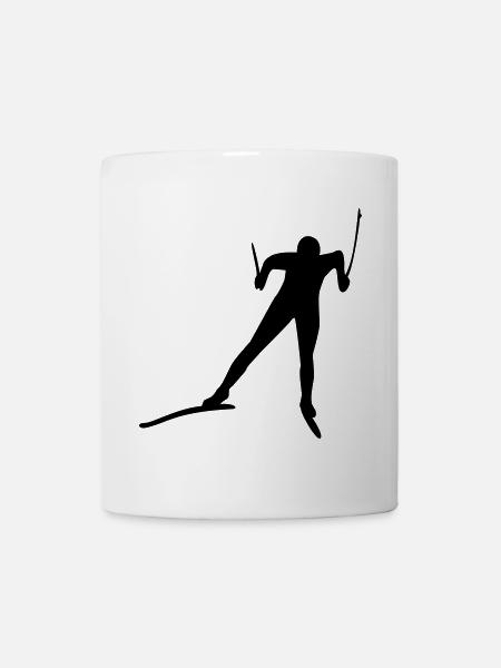 ski - Mug blanc - blanc