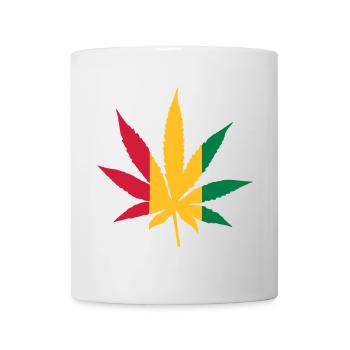 Cannabis Rasta - Mug - white - Front