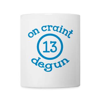 On craint degun - Marseille - Mug blanc - blanc - Devant