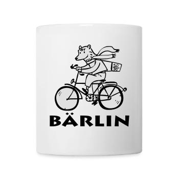 Berliner Bär / Bärliner Bär - Tasse - Weiß - Vorne