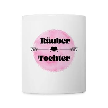 Räubertochter - Tasse - Weiß - Vorne