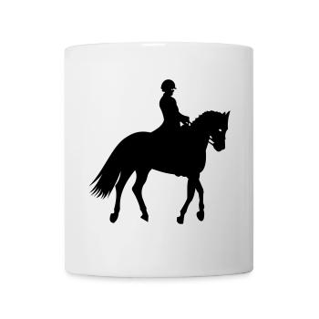 Horses, horse, riding, pony, cowboy, trot, Gallop - Mug - white - Front