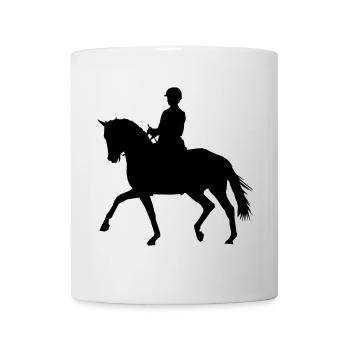 Horses, horse, riding, pony, cowboy, trot, Gallop - Mug - white - Front