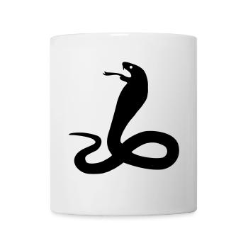 serpent - Mug blanc - blanc - Devant