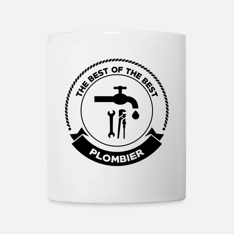 Plombier - Mug blanc - blanc