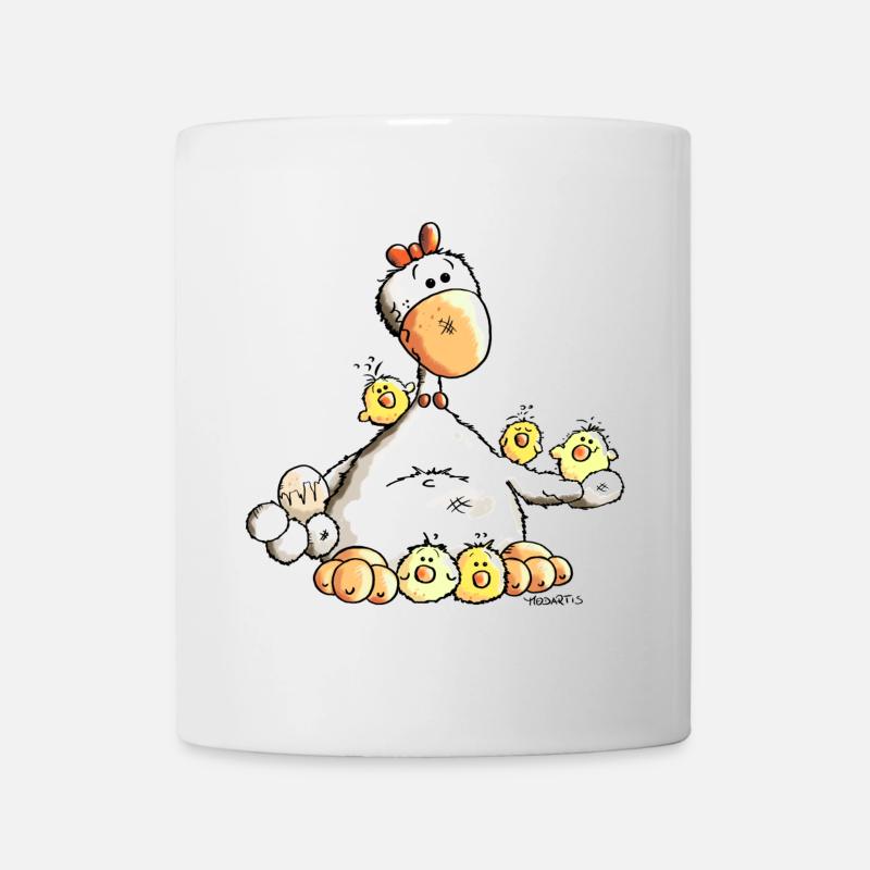 Drôle Poulet - Mug blanc - blanc