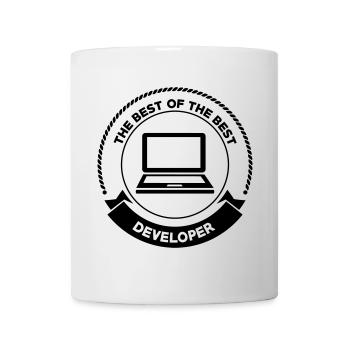 Developer - Tasse - Weiß - Vorne
