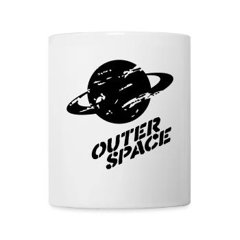 Weltraum - Tasse - Weiß - Vorne