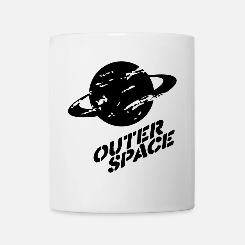 Weltraum - Tasse - Weiß