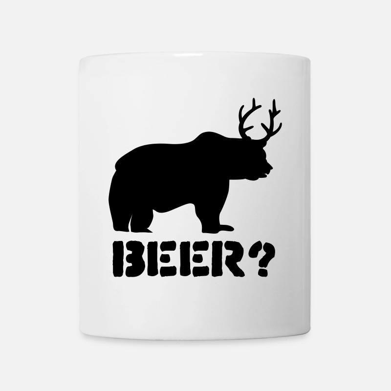 beer - Tasse - Weiß