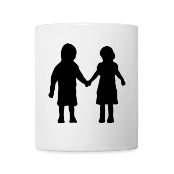 Kinder - Tasse - Weiß - Vorne